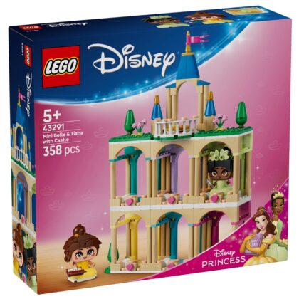LEGO 43291 Disney Princess Mini Belle & Tiana with Castle
