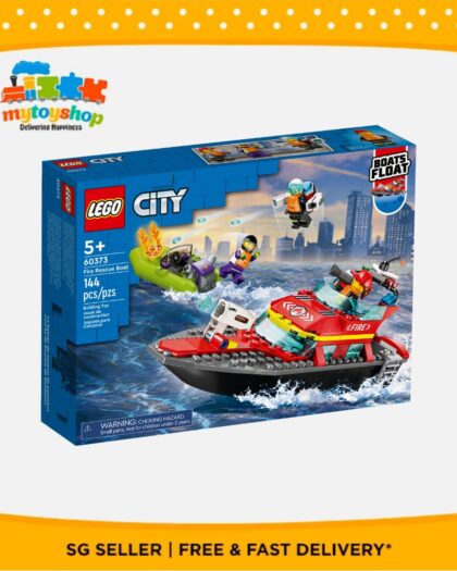 LEGO 60373 City Fire Rescue Boat