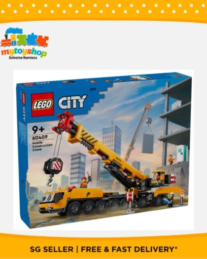 LEGO 60409 City Yellow Mobile Construction Crane