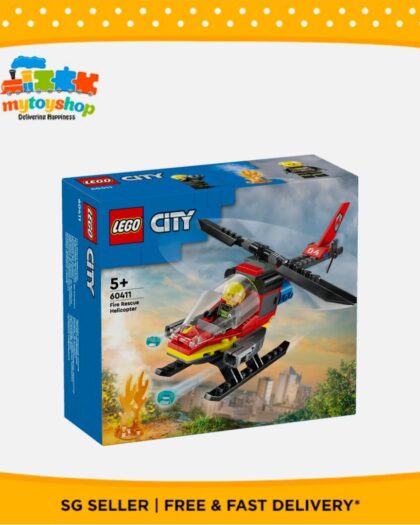 LEGO 60411 City Fire Rescue Helicopter