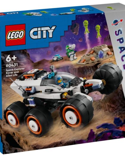 LEGO 60431 City Space Explorer Rover and Alien Life
