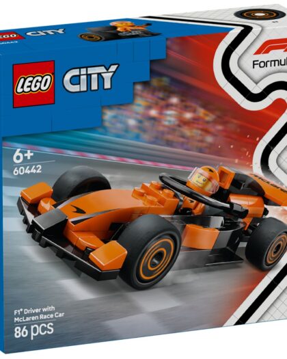 LEGO 60442 City F1 Driver with McLaren Race Car