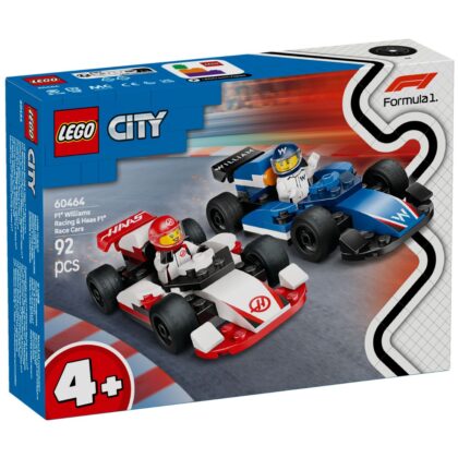 LEGO 60464 City F1 Williams Racing & Haas F1 Race Cars