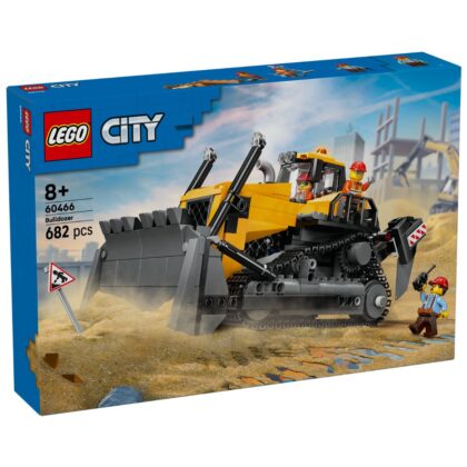 LEGO 60466 City Yellow Bulldozer