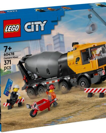 LEGO 60478 City Cement Mixer