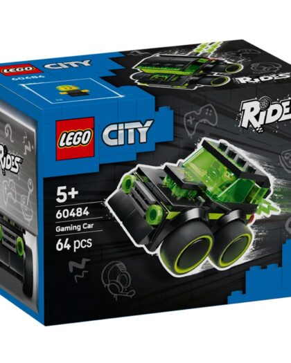 LEGO 60484 City Rides Gaming Race Car