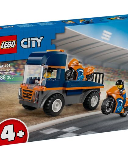 LEGO 60491 City Motorcycle Transporter