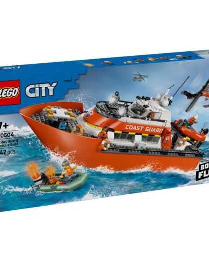 LEGO 60504 City Coast Guard Rescue Boat N Helicopter