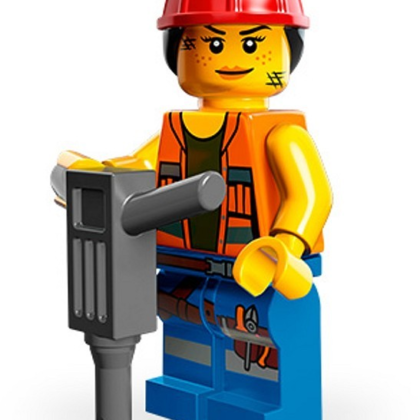LEGO 71004 Gail the Construction Worker Minifigure