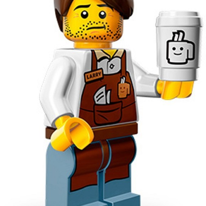 LEGO 71004 Larry the Barista Minifigure