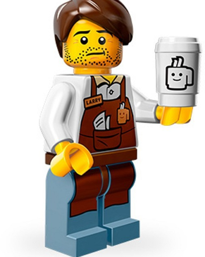 LEGO 71004 Larry the Barista Minifigure