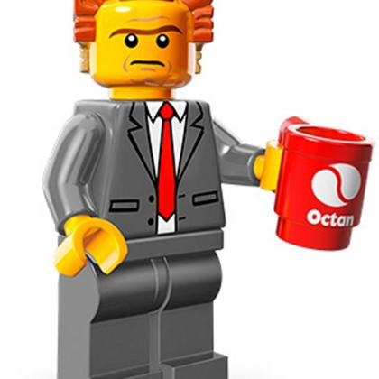 LEGO 71004 President Business Minifigure