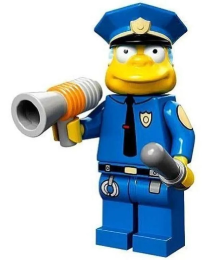 LEGO 71005 Chief Wiggum Minifigure