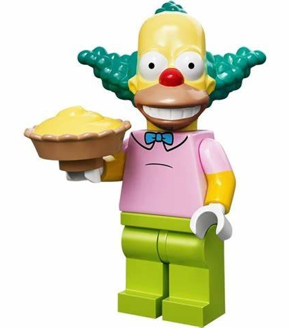 LEGO 71005 Krusty the Clown Minifigure