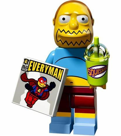 LEGO 71009 Comic Book Guy Minifigure