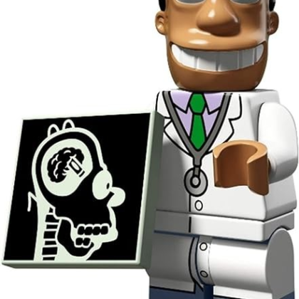 LEGO 71009 Dr Hibbert Minifigure