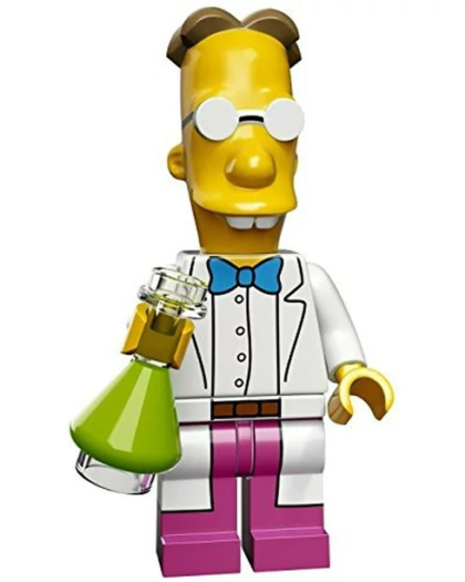 LEGO 71009 Professor Frink Minifigure