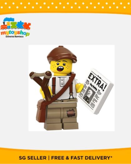 LEGO 71037 Newspaper Kid Minifigure