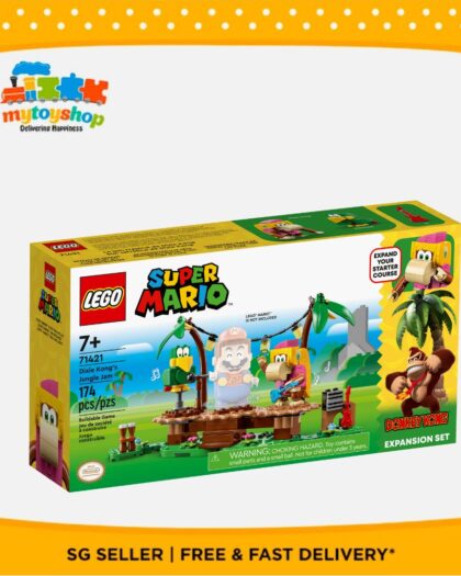 LEGO 71421 Super Mario Dixie Kong's Jungle Jam Expansion Set