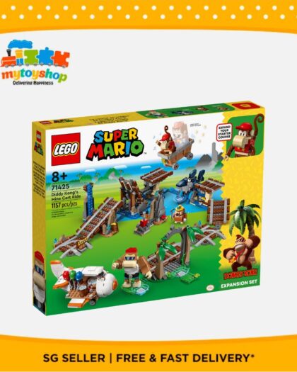 LEGO 71425 Super Mario Diddy Kong's Mine Cart Ride Expansion Set