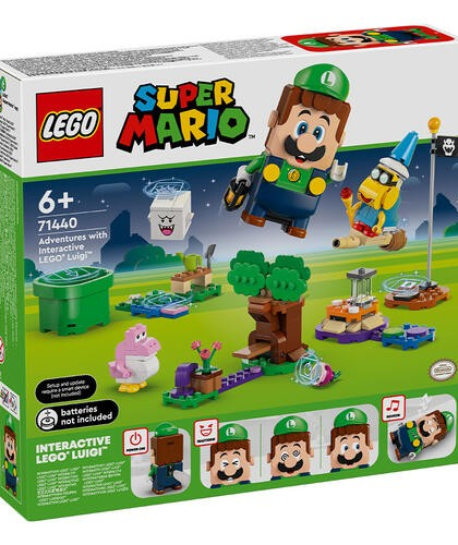 LEGO 71440 Super Mario Adventures with Interactive LEGO Luigi
