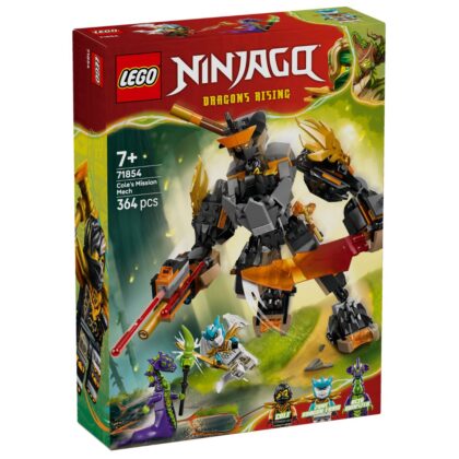 LEGO 71854 Ninjago Cole's Mission Mech n Dragon Zane