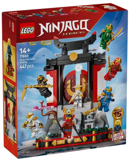 LEGO 71866 NINJAGO Ninja Character Display 15th Anniversary