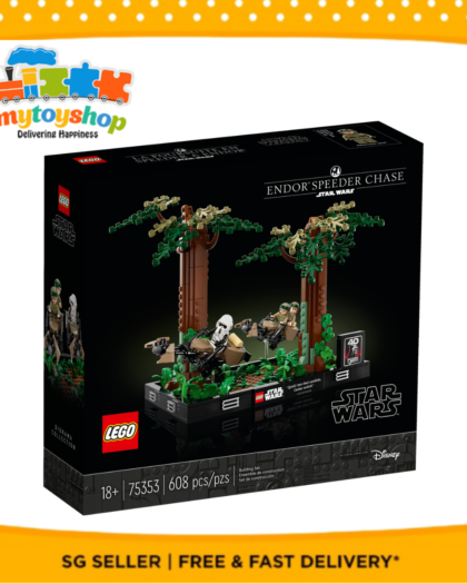 LEGO 75353 Starwars Endor Speeder Chase Diorama
