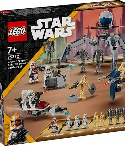 LEGO 75372 Starwars Clone Trooper and Battle Droid Battle Pack