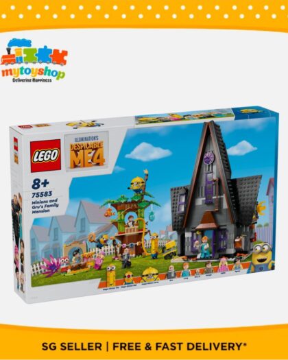 LEGO 75583 Despicable Me Minions and Gru's Family Mansion
