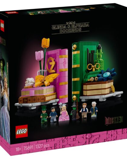 LEGO 75691 Wicked Glinda N Elphaba Bookends