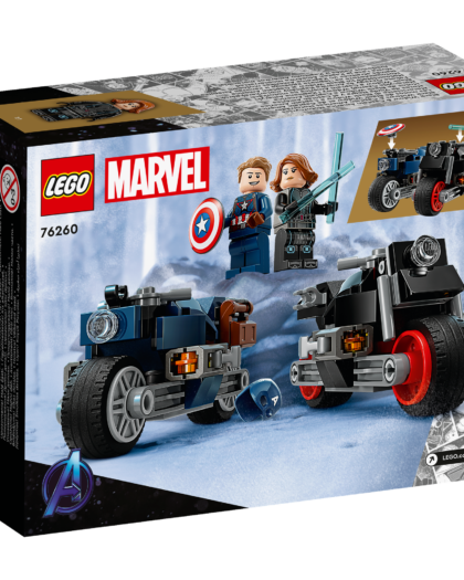 LEGO 76260 Black Widow n Captain America Motorcycles