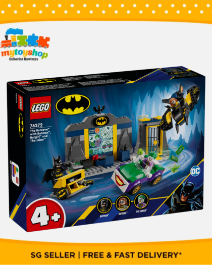 LEGO 76272 The Batcave with Batman, Batgirl and the Joker
