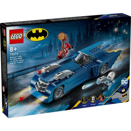 LEGO 76274 Batman with the Batmobile vs. Harley Quinn n Mr Freeze