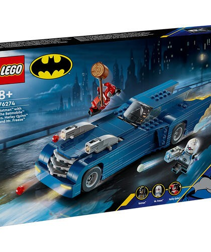LEGO 76274 Batman with the Batmobile vs. Harley Quinn n Mr Freeze