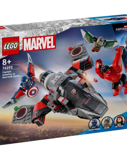 LEGO 76292 Captain America vs. Red Hulk Battle