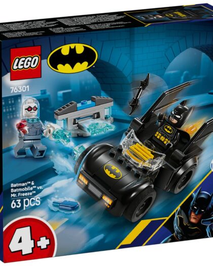 LEGO 76301 DC Batman n Batmobile vs. Mr. Freeze