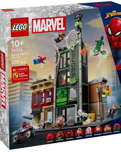 LEGO 76324 Marvel SpiderMan vs. Oscorp
