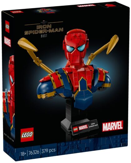 LEGO 76326 Marvel Iron SpiderMan Bust