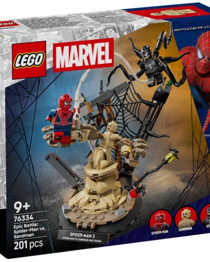 LEGO 76334 Marvel Epic Battle Spider-Man vs. Sandman