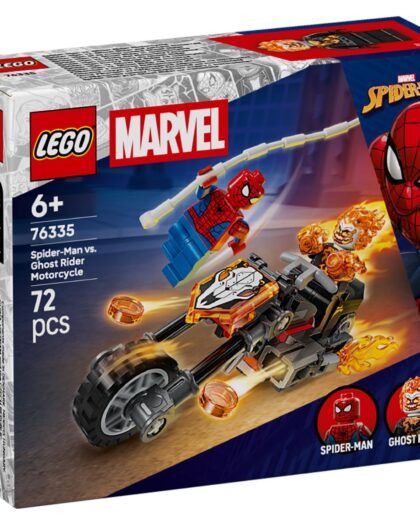 LEGO 76335 Marvel Spider-Man vs. Ghost Rider Motorcycle