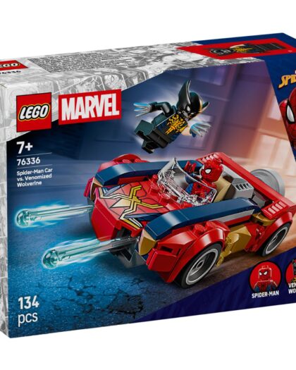 LEGO 76336 Marvel Spider-Man Car vs. Venomized Wolverine