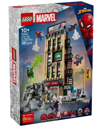 LEGO 76342 Marvel SpiderMan vs. Mysterio The Daily Bugle