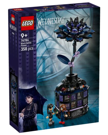 LEGO 76784 Wednesday Black Dahlia Flower