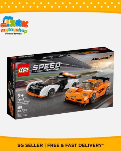 LEGO 76918  Speed Champions McLaren Solus GT n McLaren F1 LM