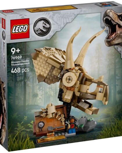 LEGO 76969 Jurassic World Dinosaur Fossils Triceratops Skull