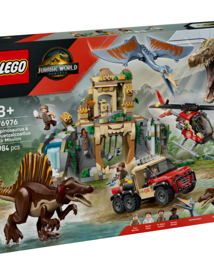 LEGO 76976 Jurassic Spinosaurus N Quetzalcoatlus Air Mission