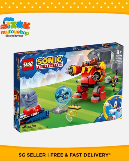 LEGO 76993 Sonic The Hedgehog Sonic vs. Dr. Eggman's Death Egg Robot