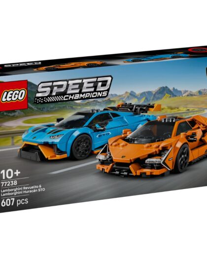 LEGO 77238 Speed Champions Lamborghini Revuelto N Huracan STO