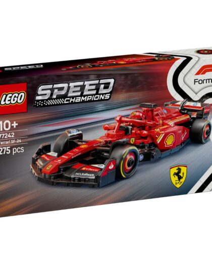 LEGO 77242 Speed Champions Ferrari SF-24 F1 Race Car